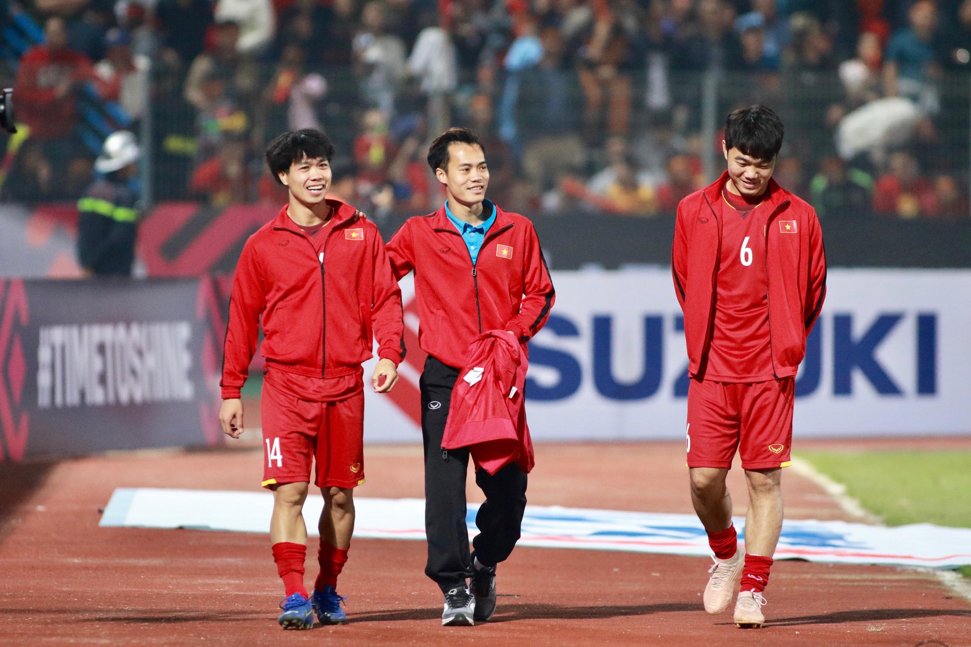 Đồng đội ghi 3 b&agrave;n tri &acirc;n Văn To&agrave;n, người chia tay AFF Cup v&igrave; chấn thương nặng - Ảnh 1.