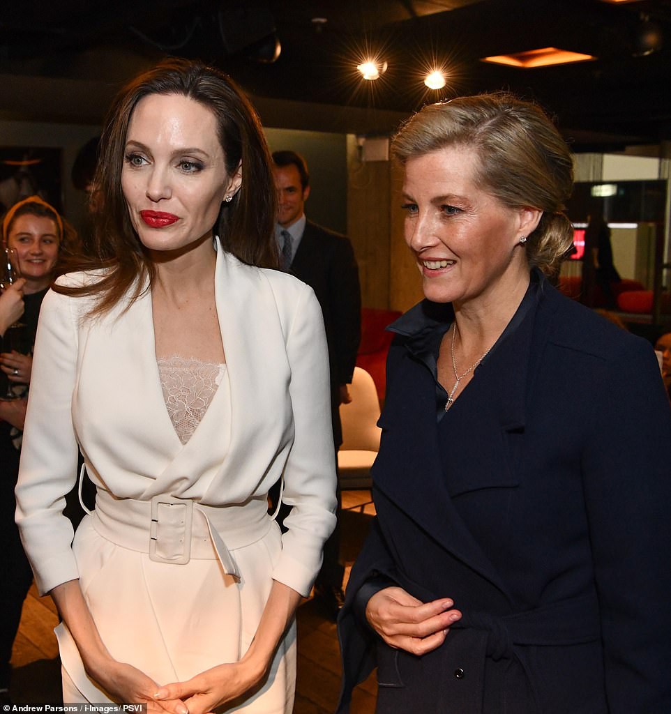 Angelina Jolie rạng ngời chống kỳ thị nạn nh&acirc;n bạo lực t&igrave;nh dục - Ảnh 3.