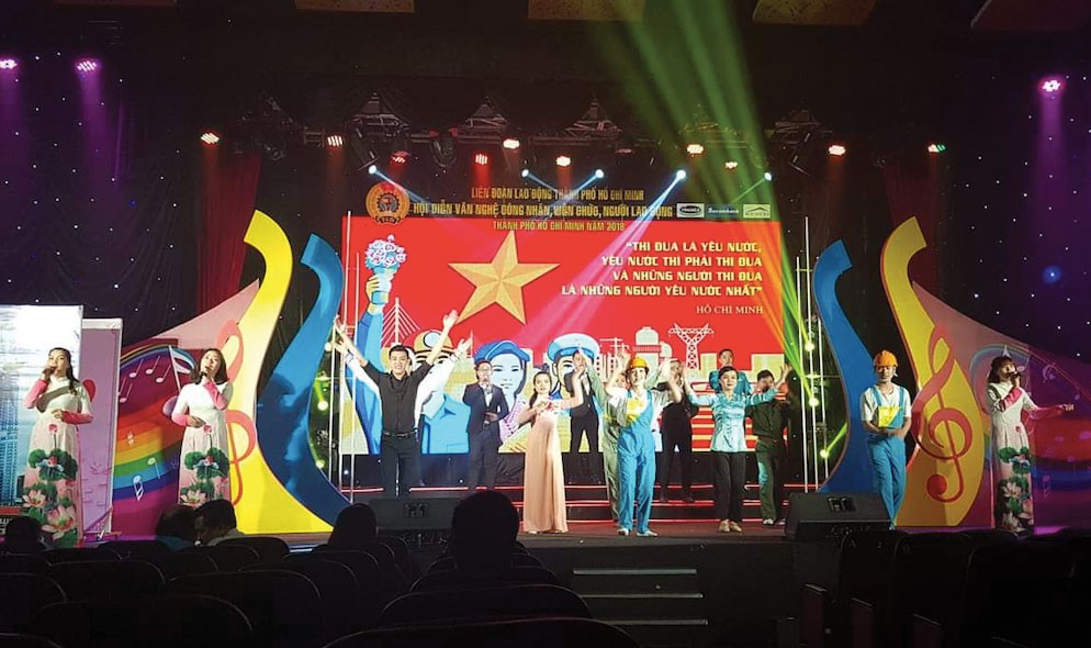Hơn 2.100 diễn viên tham gia hội diễn "Bài ca người lao động"
