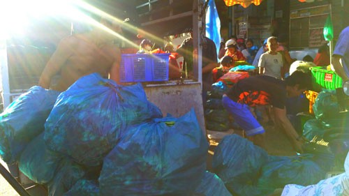 Thịt heo, rau củ giá vẫn cao