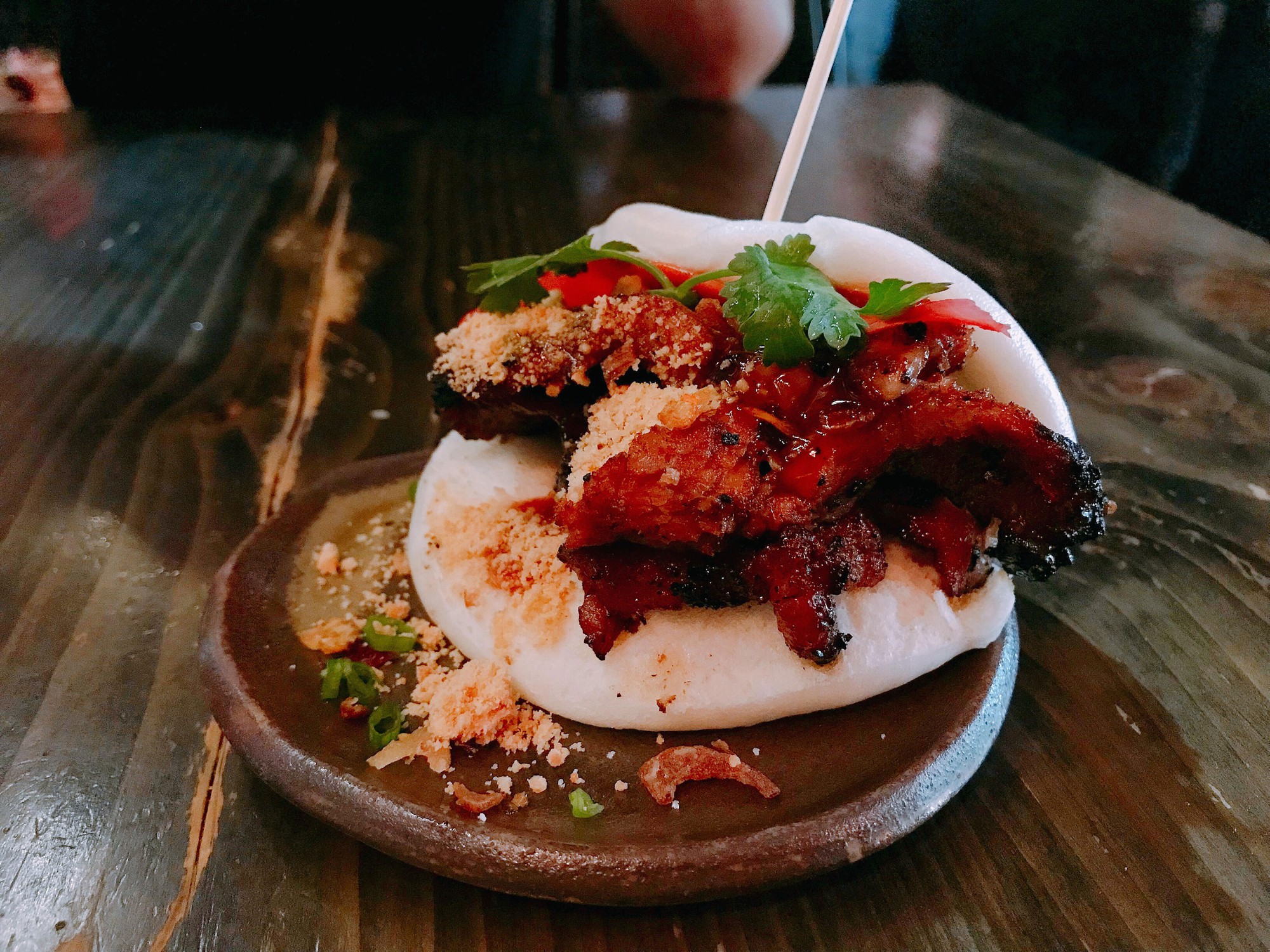 Bánh bao sườn nướng ngon khó cưỡng