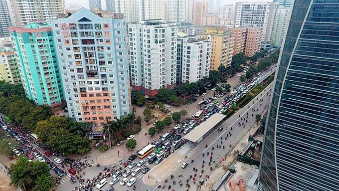 Quá tải hạ tầng ở nội đô
