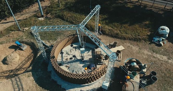 Nhà xây bằng công nghệ in 3D làm từ... bùn - Ảnh 6.