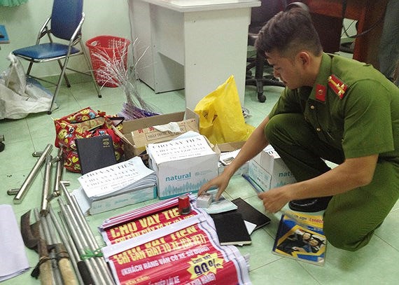 Hàng loạt băng nhóm tín dụng đen sa lưới