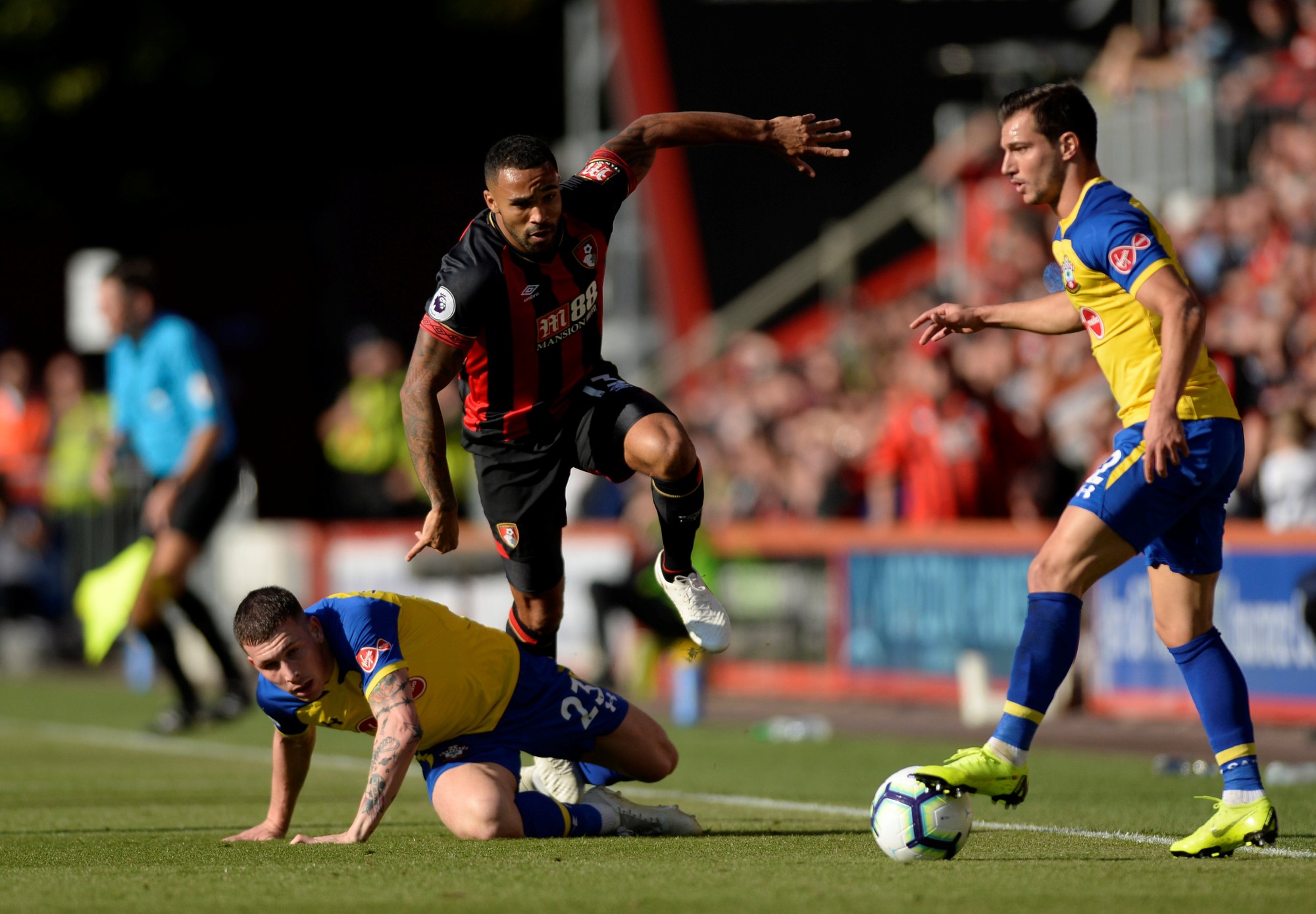 Xé lưới Man United, Callum Wilson nhận quà từ tuyển Anh - Ảnh 2.