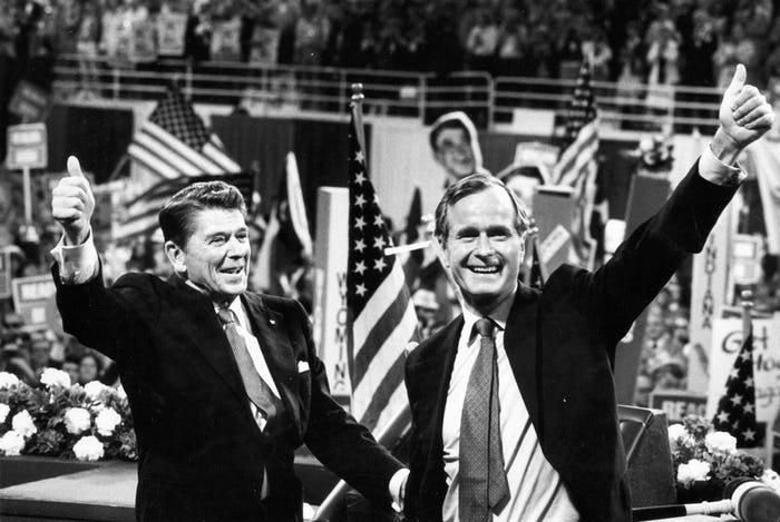Những cột mốc đáng nhớ trong cuộc đời ông Bush “cha” - Ảnh 4.