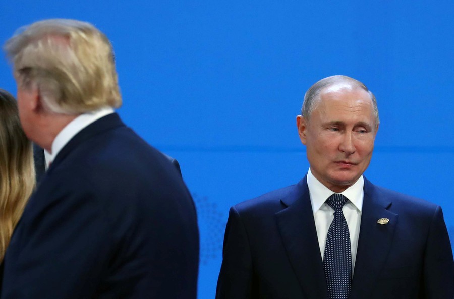 &Ocirc;ng Trump v&agrave; &ocirc;ng Putin phớt lờ nhau tại G20 - Ảnh 2.