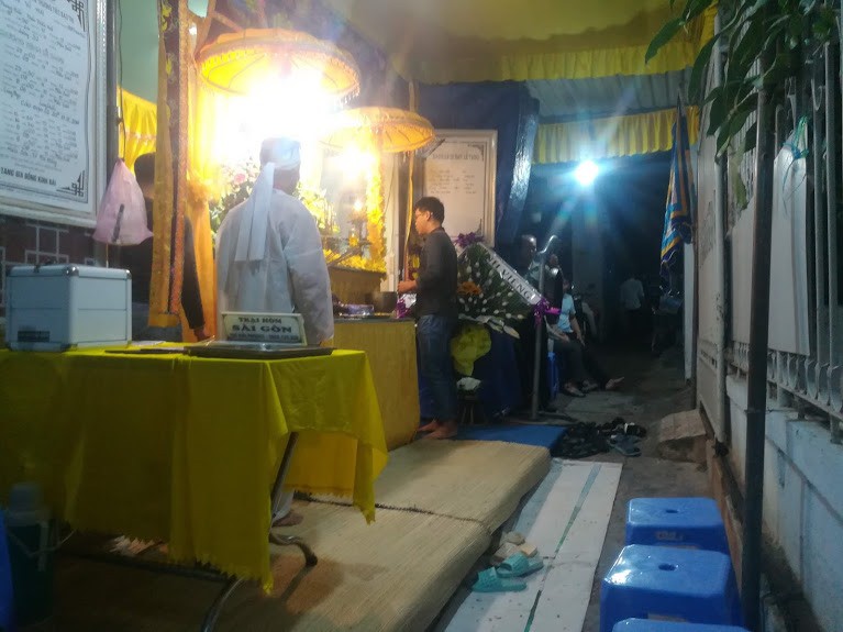 Vụ dây điện rơi làm chết người: Mẹ già khóc tiễn con trai độc nhất
