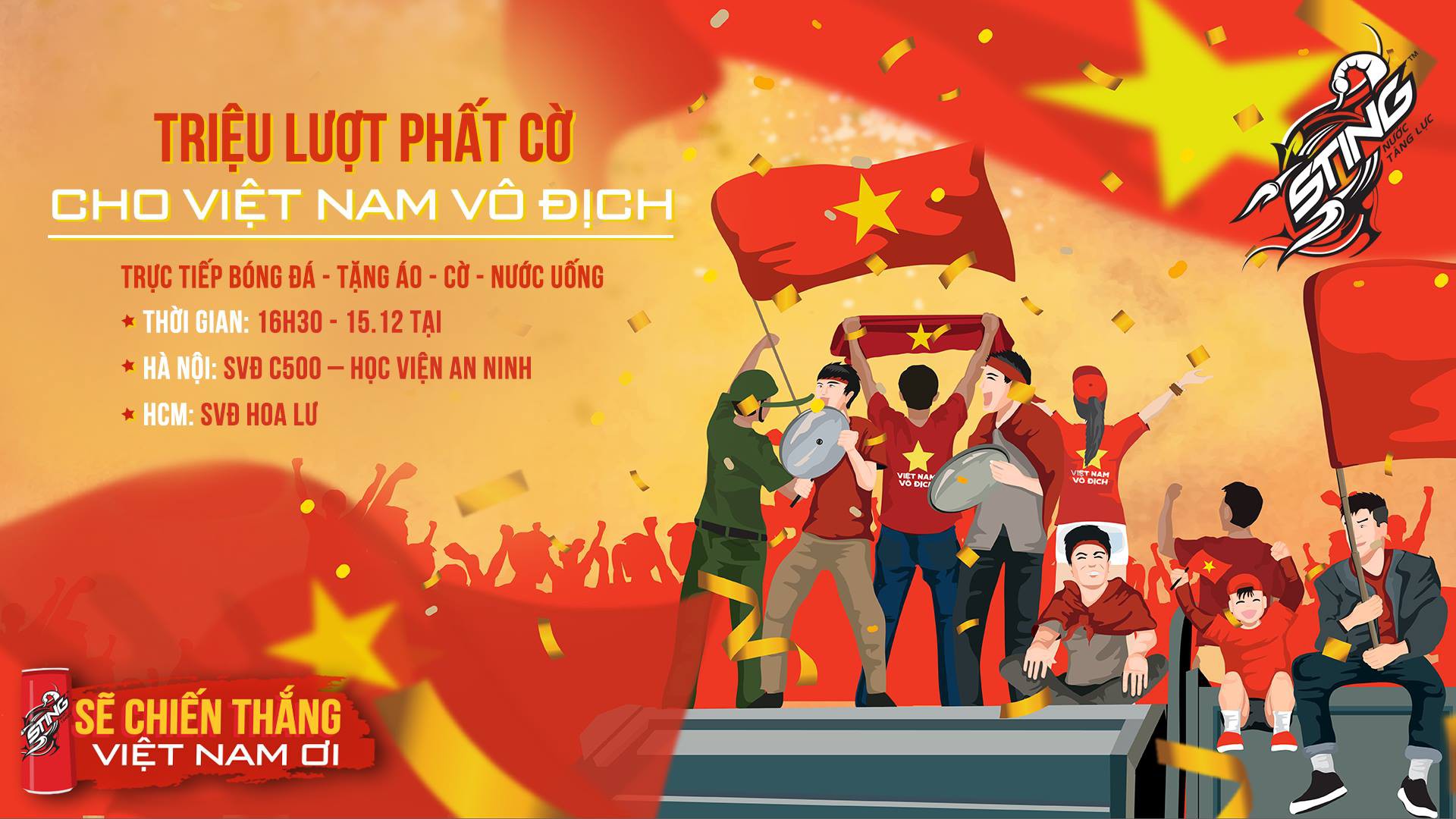 CĐV có thêm nhiều điểm xem chung kết AF Cup 2018 - Ảnh 2.