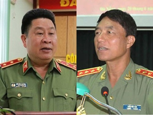 Khởi tố 2 nguyên thứ trưởng Bộ Công an
