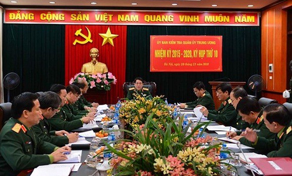 Ủy ban Kiểm tra Quân ủy Trung ương đề nghị khai trừ, cảnh cáo 8 trường hợp