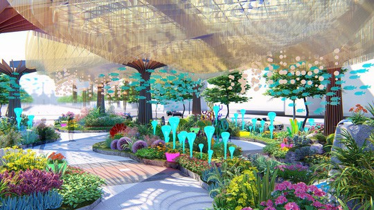 Đường hoa Nguyễn Huệ năm 2019 có gì đặc biệt? - Ảnh 3.
