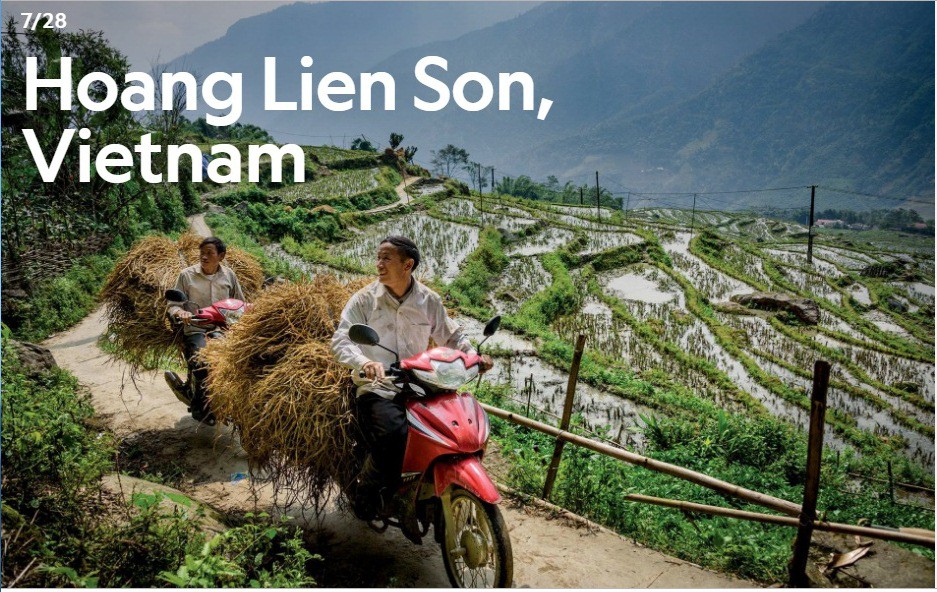 Hoàng Liên Sơn vào top điểm đến năm 2019 của tạp chí Mỹ