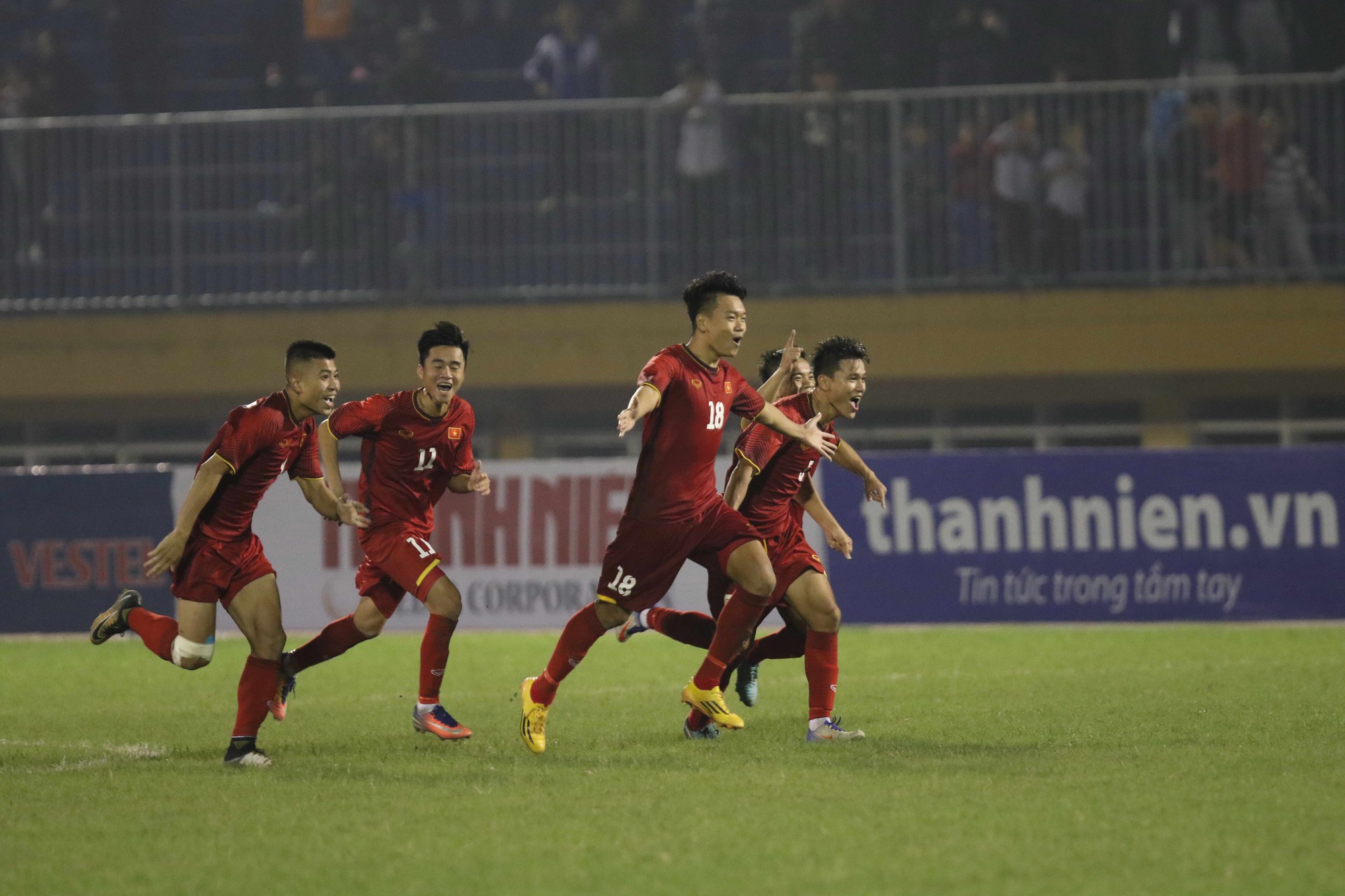 Việt Nam lội ngược d&ograve;ng thắng Myanmar, v&ocirc; địch Giải U21 quốc tế 2018 - Ảnh 3.