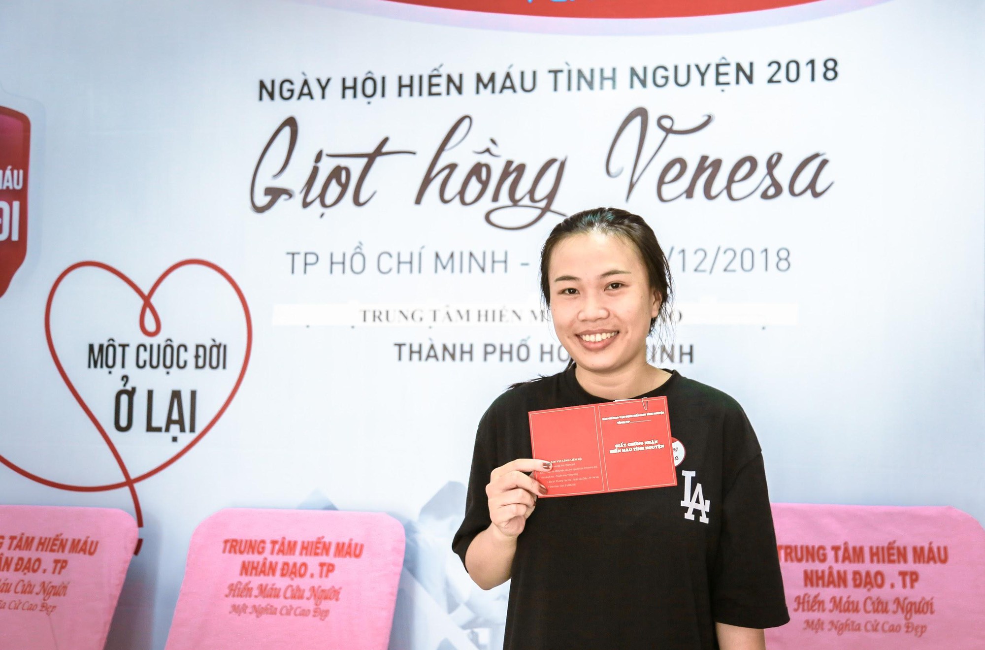 Hành trình giọt hồng Venesa 2018 kết thúc: Những niềm vui ở lại