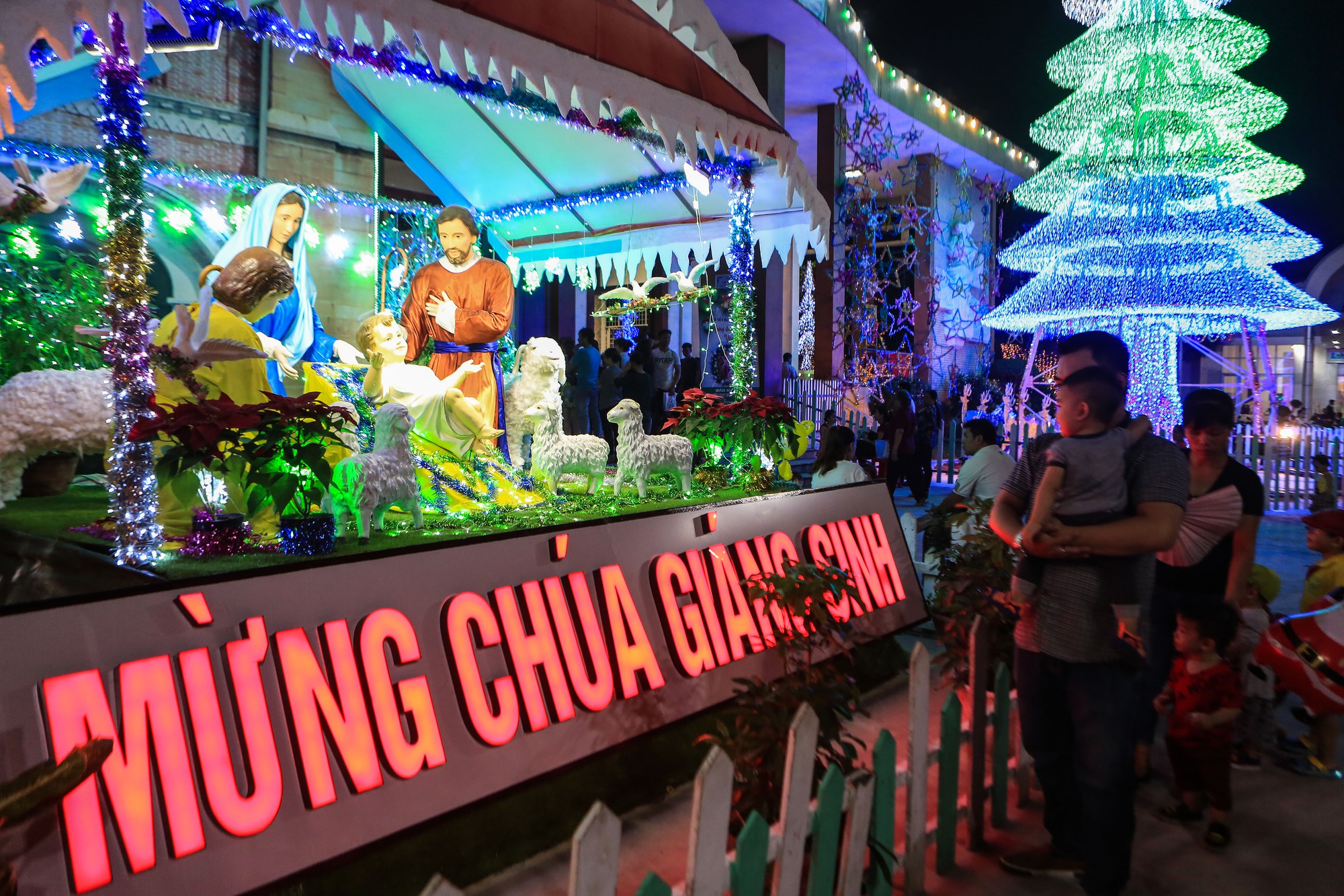 Hang đ&aacute; khổng lồ, c&acirc;y th&ocirc;ng Gi&aacute;ng sinh rực rỡ đ&oacute;n Noel - Ảnh 4.