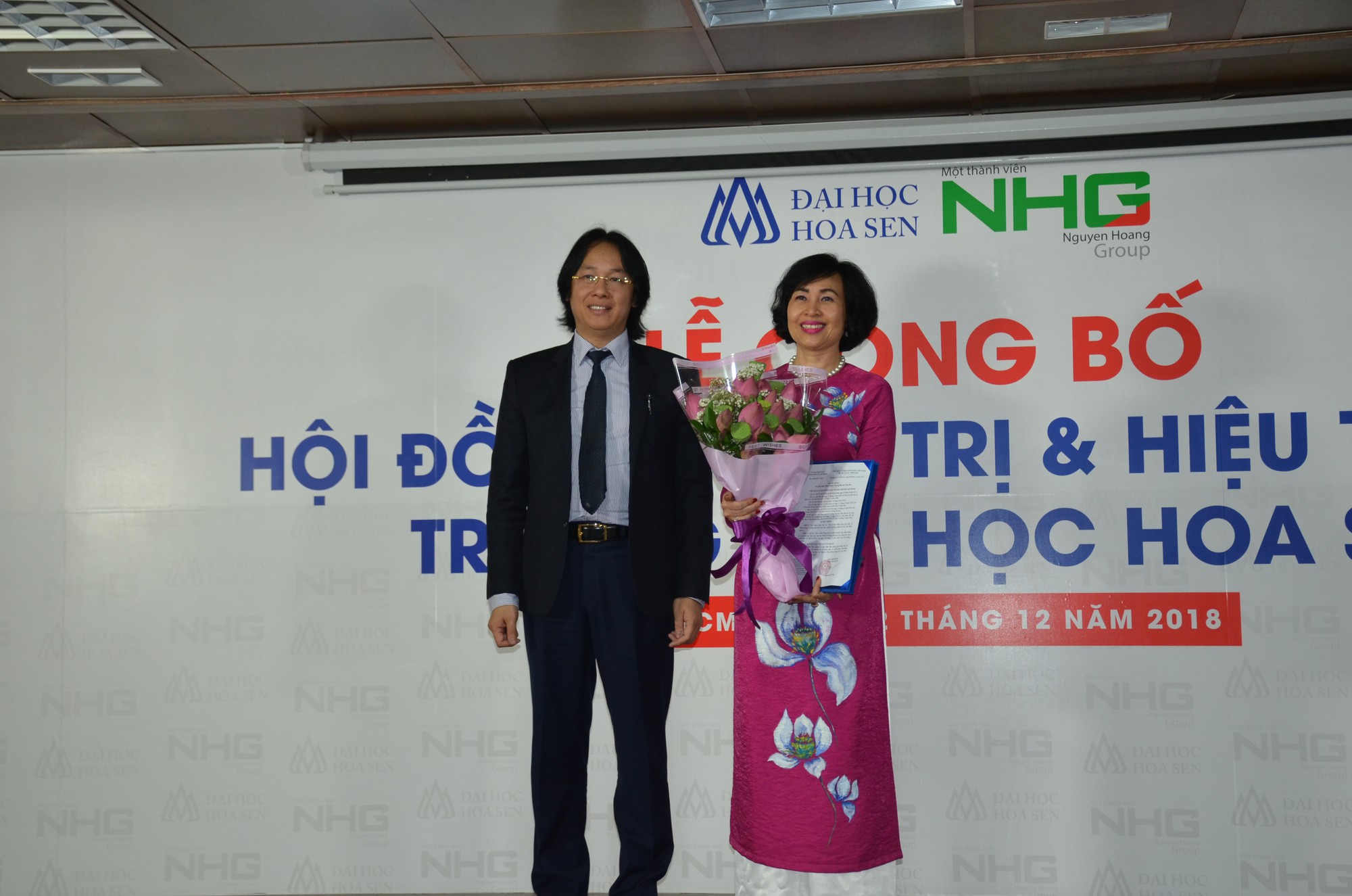 Hai nhiệm vụ cấp bách với tân hiệu trưởng Trường ĐH Hoa Sen