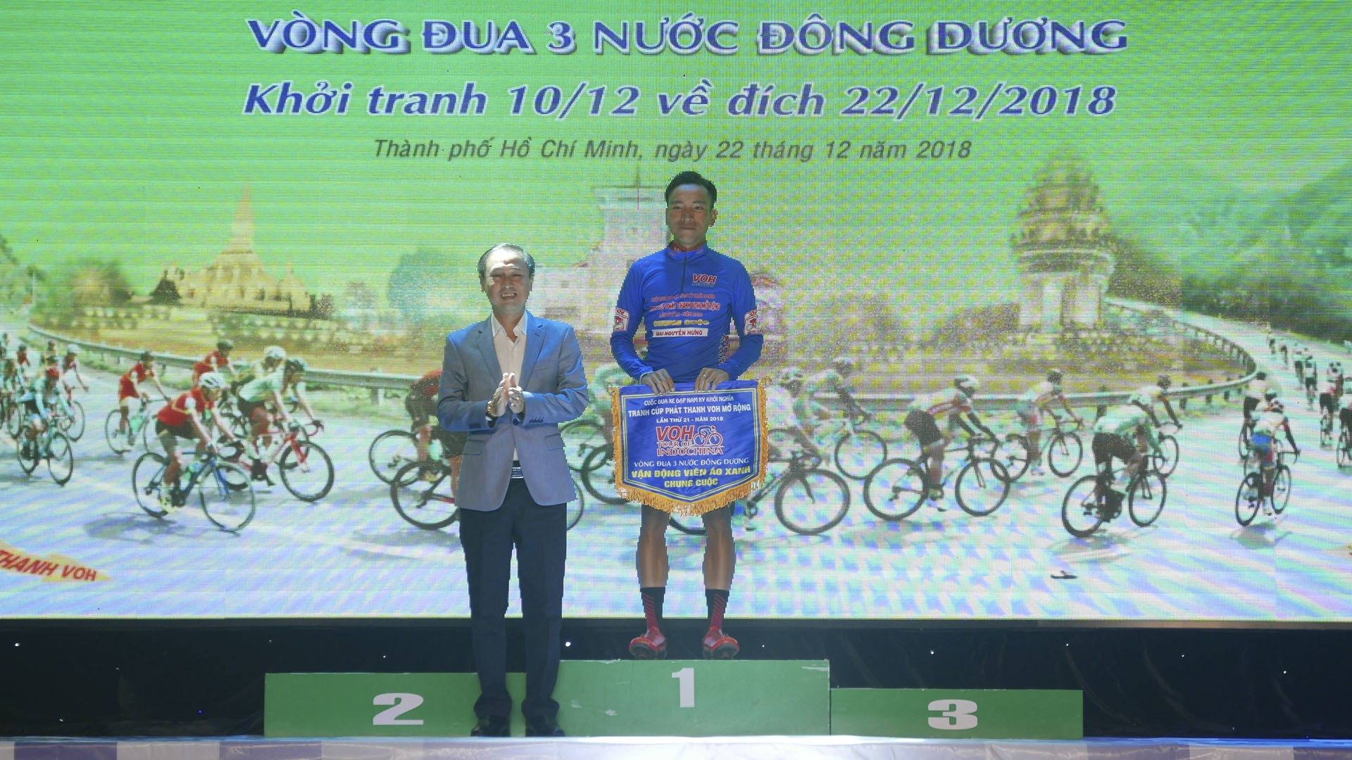 Sarda Javier Perez đoạt &Aacute;o v&agrave;ng chung cuộc Giải đua xe đạp Nam Kỳ Khởi Nghĩa - C&uacute;p VOH mở rộng 2018 - Ảnh 2.