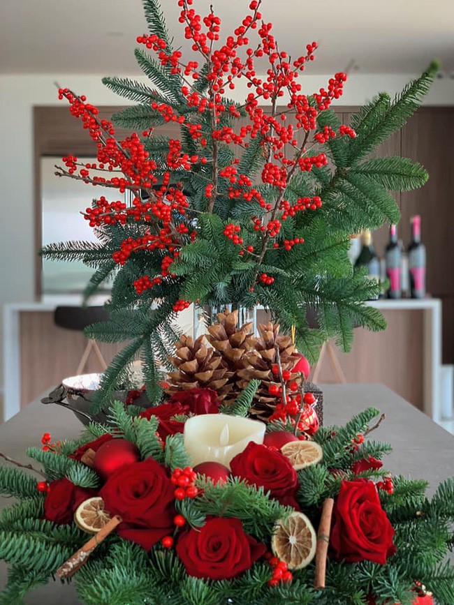 C&ugrave;ng ngắm c&aacute;c Sao Việt trang tr&iacute; nh&agrave; đ&oacute;n Noel đầy m&agrave;u sắc - Ảnh 3.