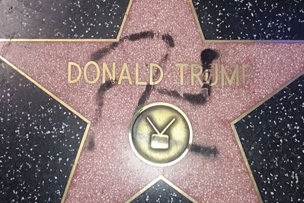 Bắt kẻ phá hoại ngôi sao của Tổng thống Donald Trump