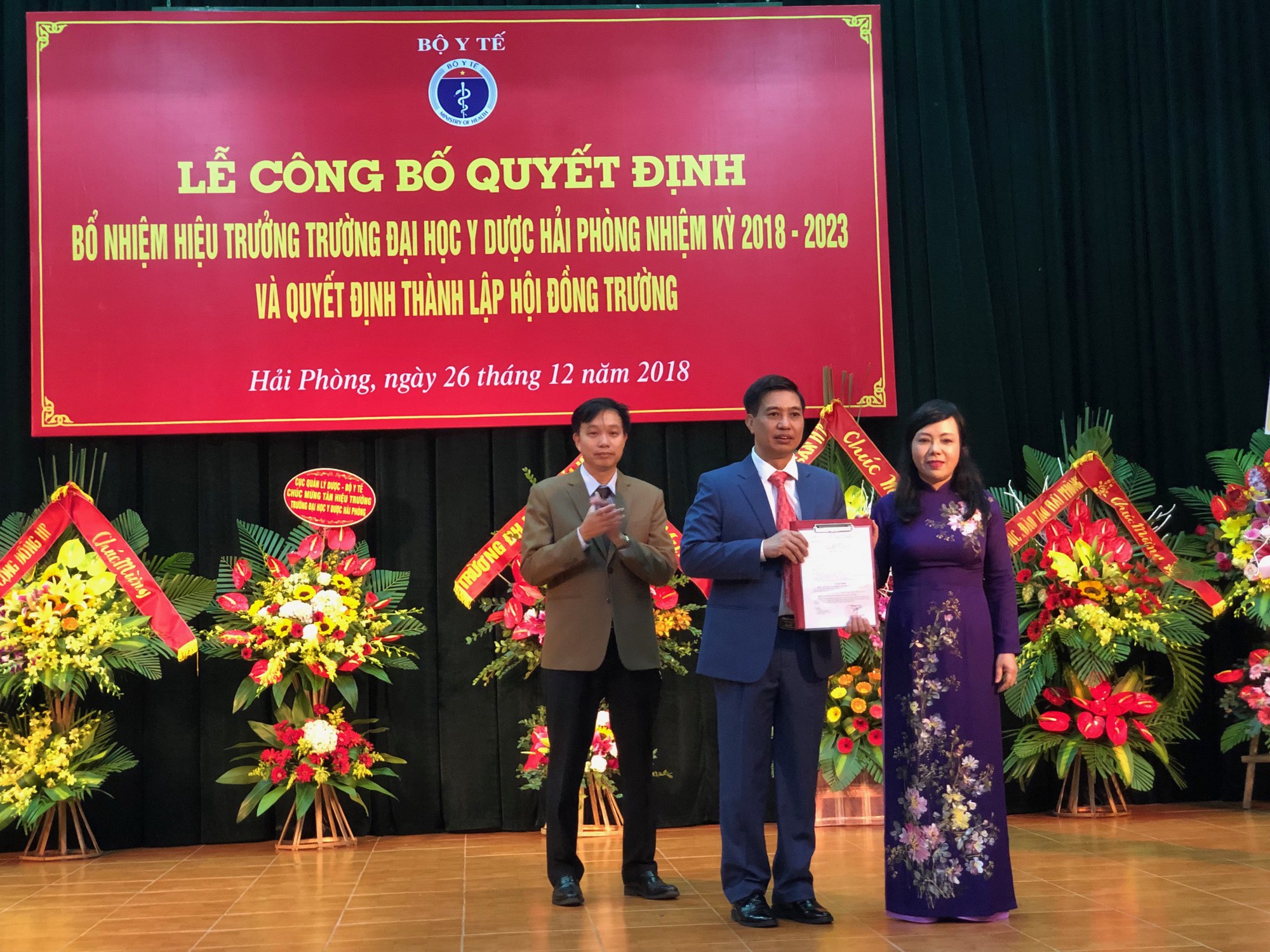 PGS Nguyễn Văn Khải trúng tuyển Hiệu trưởng ĐH Y dược Hải Phòng với điểm cao nhất - Ảnh 1.
