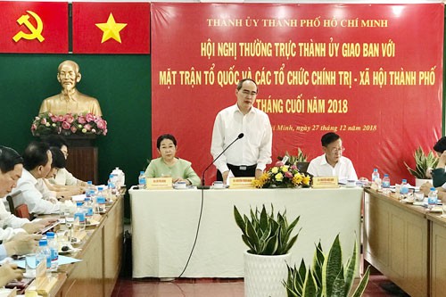 Tăng cường c&ocirc;ng t&aacute;c gi&aacute;m s&aacute;t, phản biện x&atilde; hội - Ảnh 1.