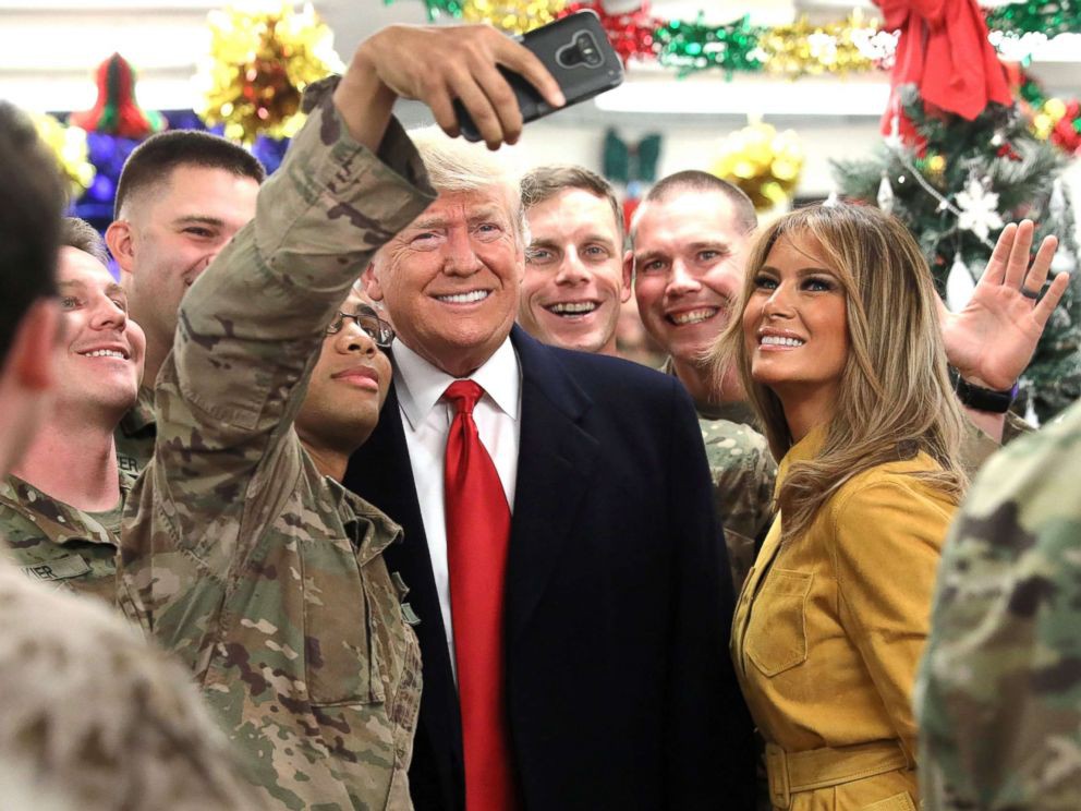 Bất ngờ thăm lính Mỹ tại Iraq, ông Trump bị nước chủ nhà chỉ trích