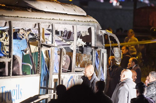 Xe chở du khách Việt bị đánh bom ở Ai Cập: Sớm đưa các nạn nhân về nước