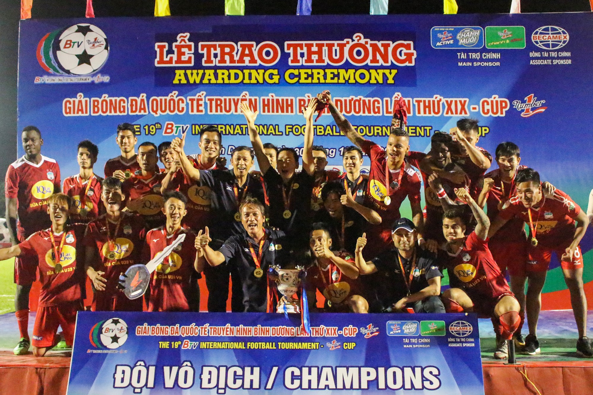 HAGL kém vui trong ngày lên ngôi BTV Cup Number 1 - Ảnh 1.