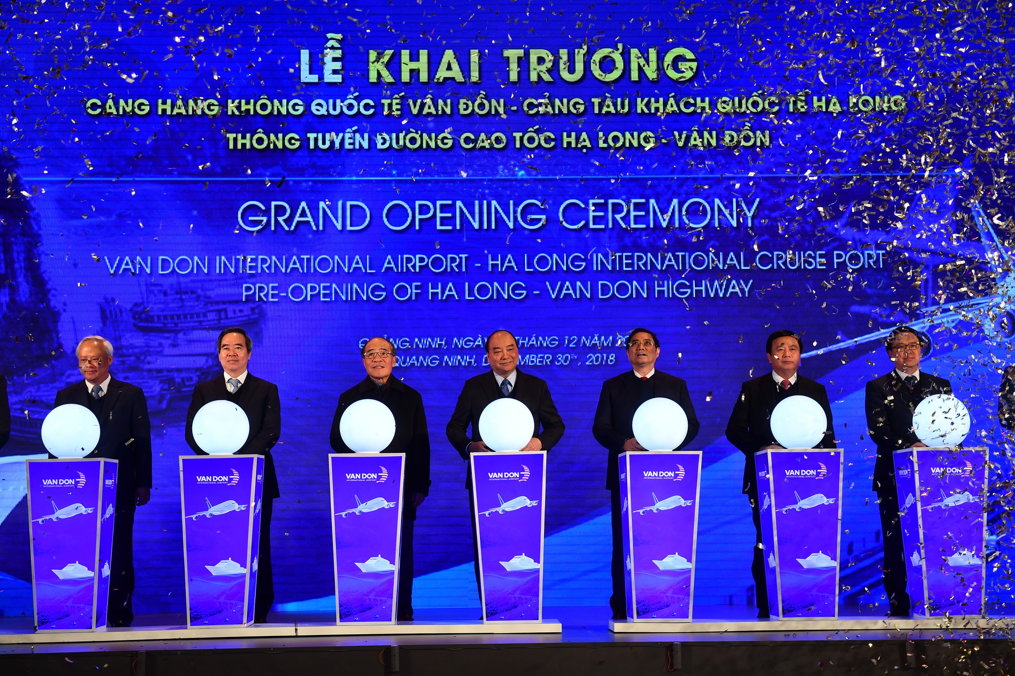 Khai trương sân bay quốc tế Vân Đồn, đón siêu máy bay Boeing 787 từ TP HCM - Ảnh 19.