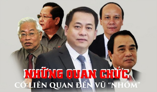 [Infographic] Vũ "Nhôm" đã kéo bao nhiêu quan chức sa ngã?