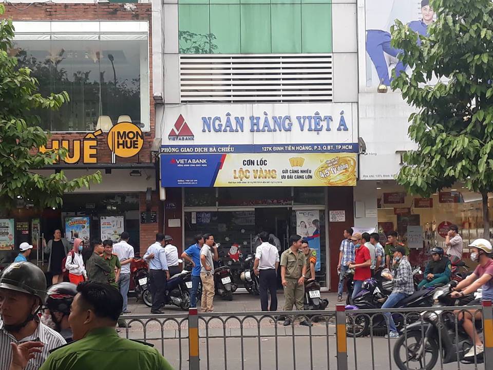 Thông tin mới nhất về nghi phạm cướp ngân hàng ở Bình Thạnh