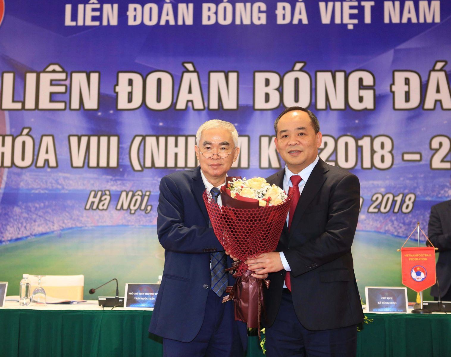 Ông Lê Khánh Hải đắc cử Chủ tịch VFF với số phiếu bầu tuyệt đối 100%