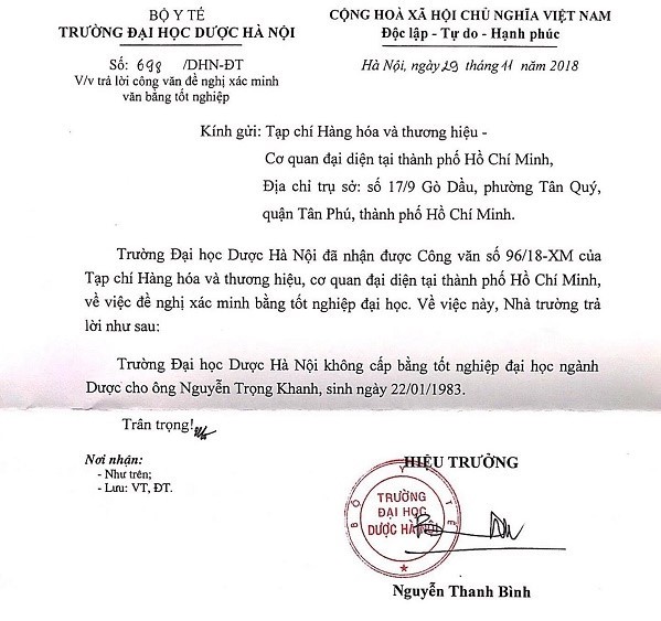 Ph&oacute; Chủ tịch Hiệp hội Chống h&agrave;ng giả Việt Nam d&ugrave;ng bằng giả? - Ảnh 2.