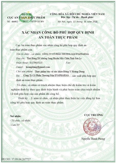 Cảnh báo sản phẩm giảm cân giả mạo giấy xác nhận công bố - Ảnh 2.