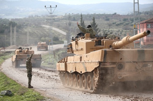 Thổ Nhĩ Kỳ tung chiến dịch "Nhành ô-liu" vào Syria
