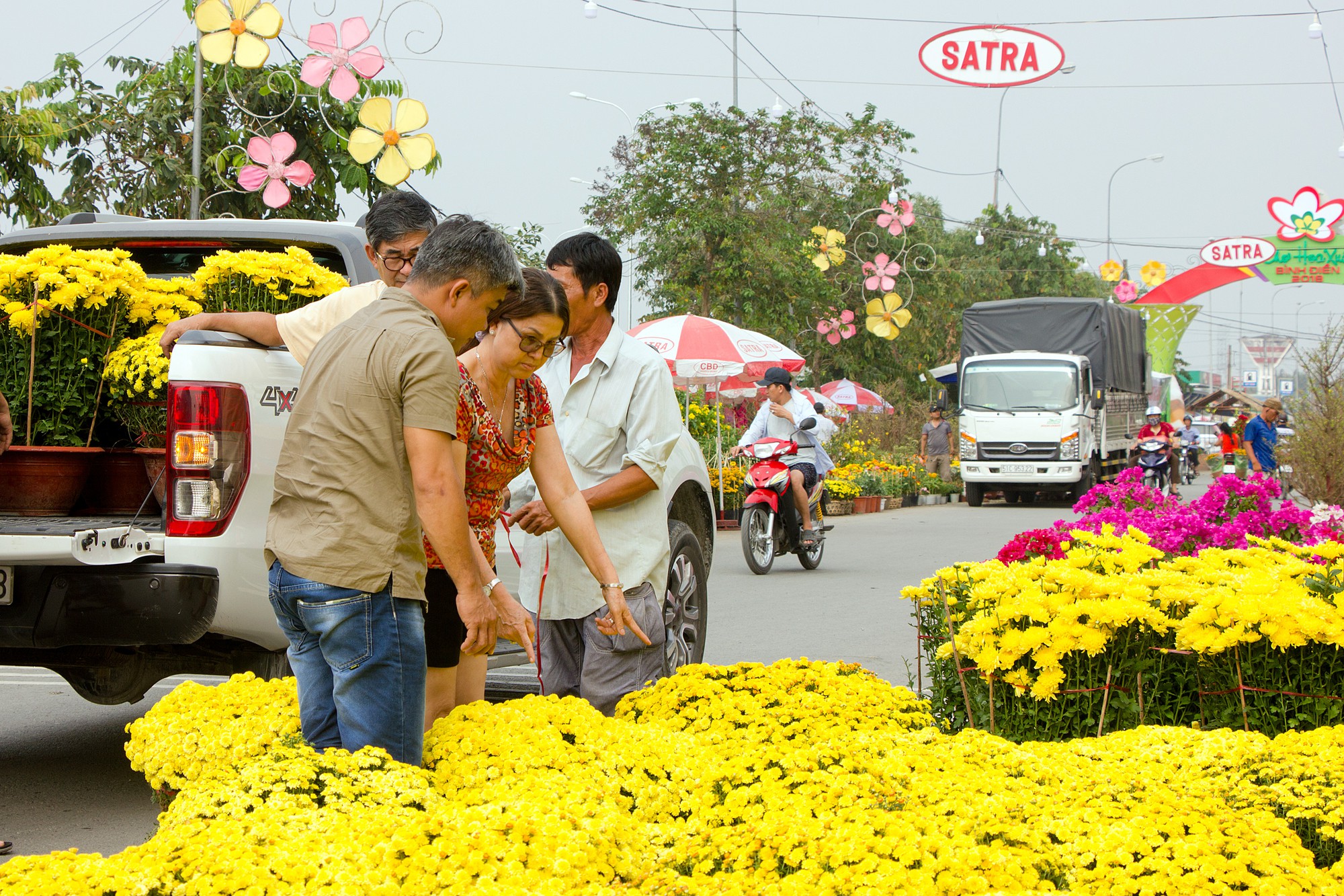 Khai mạc Chợ Hoa Xu&acirc;n B&igrave;nh Điền - Ảnh 2.