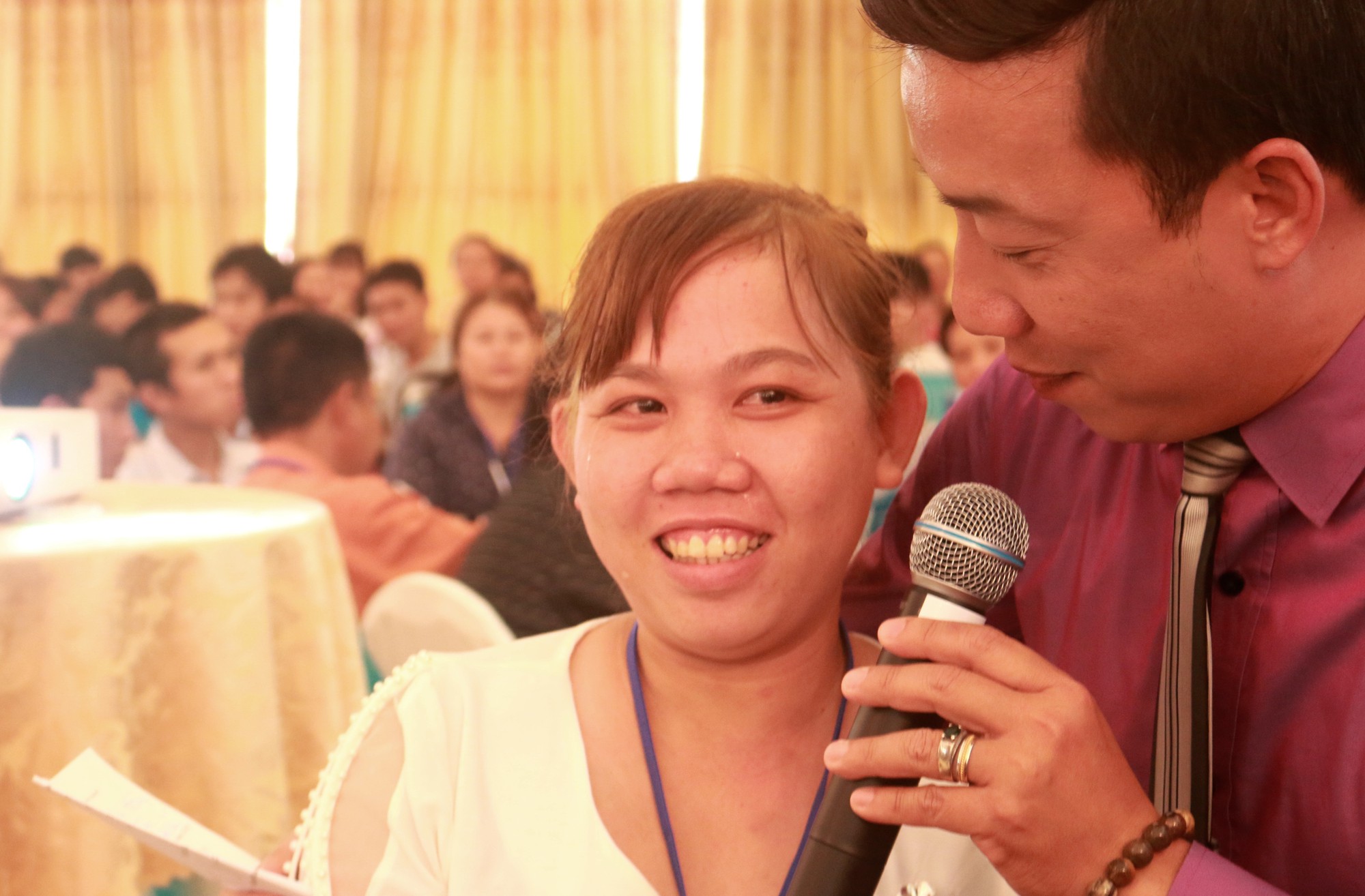 Lãnh đạo TP HCM vui Tết cùng công nhân - Ảnh 3.
