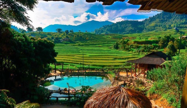 Tạm bỏ qu&ecirc;n đời, thư gi&atilde;n ở&nbsp;suối nước n&oacute;ng&nbsp;đẹp qu&ecirc;n lối về - Ảnh 2.
