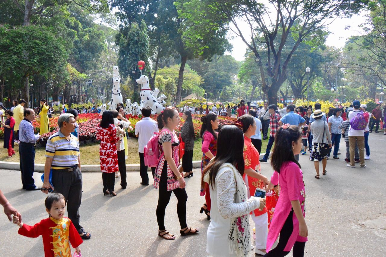 Nô nức trẩy Hội Hoa Xuân