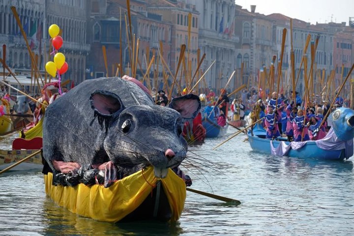 Ngất ngây trước vẻ đẹp rực rỡ của lễ hội hóa trang Venice - Ảnh 13.