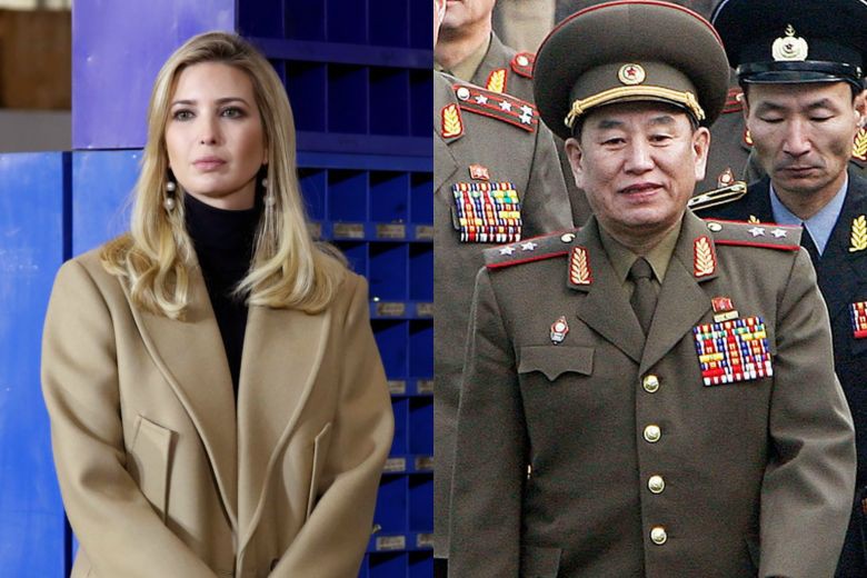 "Công chúa" Nhà Trắng và cựu trùm trinh sát Triều Tiên chạm mặt?