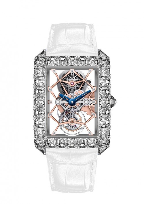 Cận cảnh chiếc đồng hồ nạm 127,45 carat kim cương - Ảnh 2.