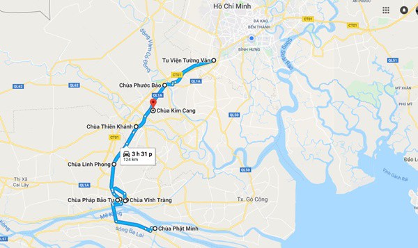 Hướng dẫn di chuyển về 10 ngôi chùa ở miền Tây cầu an đầu năm - Ảnh 11.