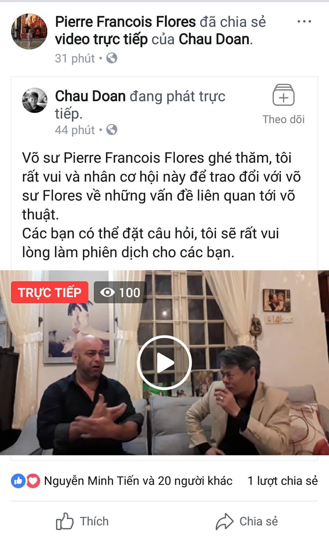Không thể chạm trán Tuấn Hạc, Flores gặp Johnny Trí Nguyễn tại TP HCM - Ảnh 2.