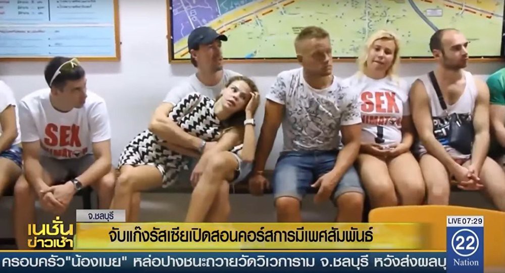 Thái Lan bắt 10 người Nga mở lớp dạy "sex"