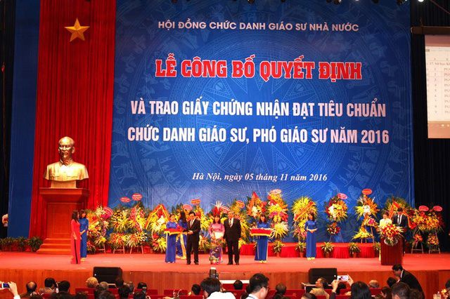 Phát hiện trường hợp thiếu tiêu chuẩn được công nhận phó giáo sư