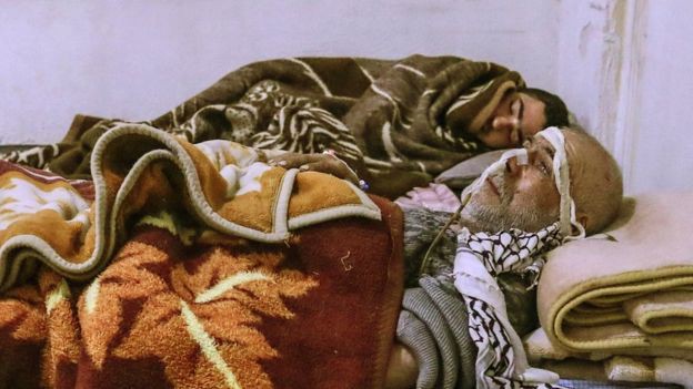 Phớt lờ nghị quyết ngừng bắn, Syria trút “mưa bom” xuống Đông Ghouta