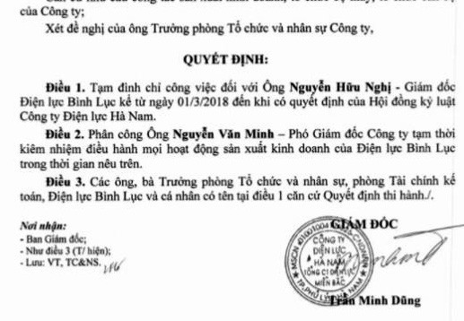 Thêm giám đốc điện lực đi lễ đền Trần giờ hành chính