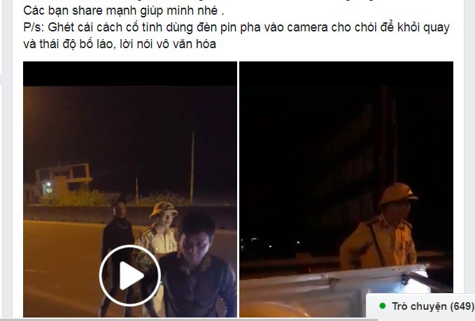 Trưởng phòng CSGT Quảng Nam: Anh em sai rõ ràng rồi!